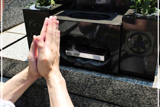 笠岡 墓石販売 石工房谷川 お墓参り